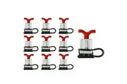 ATEM POWER 10Pcs 50Amp Anderson Style Plug with T Handle Dust Cap