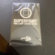 SuperFight The Loot Crate Deck NIB. 2014