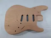 Mahogany SSS Hardtail guitar body - fits Fender Strat Stratocaster necks J2053