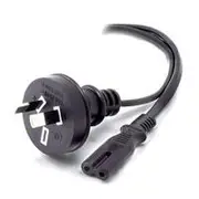 Alogic 1m Aus 2 Pin Mains Plug to IEC C7 (M/F)