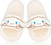 [Roffatide] Anime Cinnamoroll My Melody Kuromi Slides for Girls House Slides Non-Slip Bathroom Shower Sandals Rubber Slippers