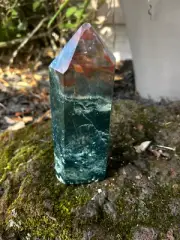 bloodstone tower crystal specimen rock 708g