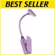 Elegant NuFlex LED Book Light with Flexible Neck - Ideal for Cozy Reading