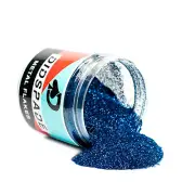 4oz Royal Flush 0.008 Blue Micro Metal Flake - Solvent Resistant Glitter