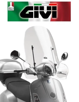 Only Windshield Transparent PIAGGIO VESPA GTS 125-300 Super 2010 GIVI