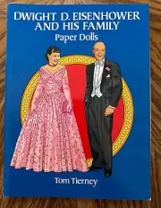 Dwight D. Eisenhower and his Family Paper Doll Book New Mint 1993