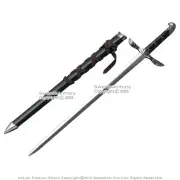 22.5" Fantasy Altair Assassin Style Sword Eagle Dagger Blade with Scabbard