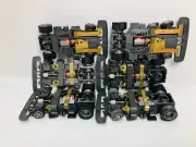 6pc 1991 TYCO TCR GRAY Wheel Chassis Slot-less Brand New SATURDAY SALE $69.99