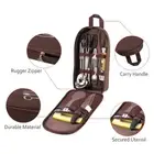 (Brown)Chef Knife Bag Backpack Portable Nylon Kitchen Tools Storage Carry Po IDS