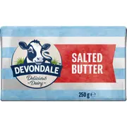 Devondale Butter Block Salted 250g