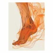 Gracelful Walk Canvas Print