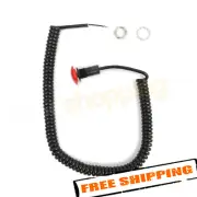 B&M 46013 Momentary Switch with Large Red Button