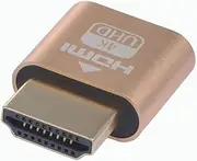 WLGQ 4K HDMI Dummy Load Virtual Plug High Resolution Virtual Monitor Display Emulator Next Generation Headless Display Adapter
