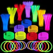 Generic 300 Pcs Glow Sticks Bulk - Party Favors, Decorations