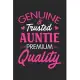 Genuine & trusted auntie premium quality: Love of significant between Aunt and Nephew/Niece daily activity planner notebook as the gift of mothers day