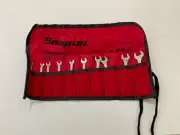 Snap-on 10 piece offset open end metric igntion wrench ser #DSM810K