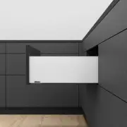 Blum 770C45S0S LEGRABOX 18" L x 7" H Full Extension Concealed - Silk White