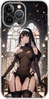 Nun Cosplay Girl Satanic Church Waifu Case Cover Silicone / Shockproof / MagSafe