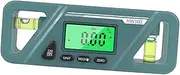 Gatuida Angle Bubble Level Digital Measuring Tool 90 Degree Rule Magnetic Design for Inclinometer Car Test Garden Decorative Bricks