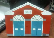 CATS MEOW CONNECTICUT AVENUE FIREHOUSE SERIES III (Signed 1990, Retired) NEW