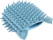 SUPVOX Silicone Cat Massage Brush: Wall Corner Massage Glove Tool for Kitten Puppy Relaxing - Extra Soft Silicone Wall Mounted Self Grooming Brush