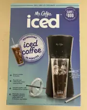 Mr. Coffee Iced Single Serve Coffee Maker Rapid Chill with Reusable Tumbler