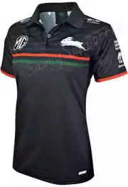 South Sydney Rabbitohs 2024 NRL Ladies Players Polo Shirt Sizes 8-24 BNWT