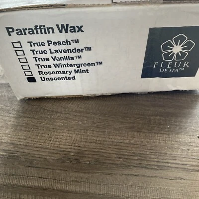 Fleur de Spa Paraffin Wax Refill Pack of 6 Unscented/O