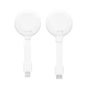 Wireless HDMI TV Stick Full HD 1080P 2.4G 5G Wifi Display Receiver Dongle for Google Home for Netflix - White