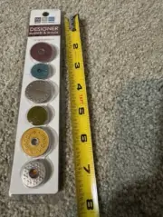 WE R MEMORY KEEPERS Inspiration DESIGNER EYELETS & SNAPS (6 PIECES) CRAFTING TX