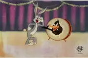 Warner Bros BUGS BUNNY DAFFY DUCK Limited Edition Sericel Animation Art Cel