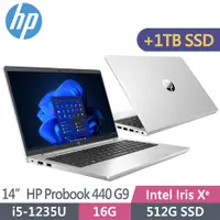 在飛比找PChome24h購物優惠-HP ProBook 440 G9 9V7G1PA(i5-1