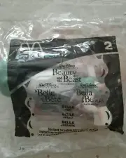 2002 Beauty and the Beast McDonalds Happy Meal Toy - Belle #2 - Blue & Green
