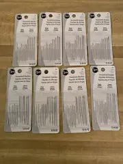 New(2019) 8 Packs of "Dritz" Household Needles ,Sharps & Darners 12 Per Pack..