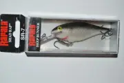 rapala sr-7 sr07 s silver color 2 3/4" 5/16oz bass crankbait