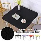 86X86CM Square Table Cover Elastic Table Protector Picnic Table Cloth Wedding