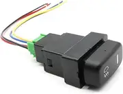 1Pcs 4 Wires Car Fog Lights Switch Fit for Mitsubishi Pajero ASX Lancer Outlander 5Pin ON-Off Button DC12V