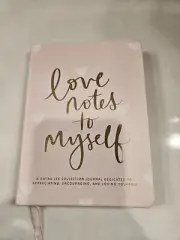 Inspirational Pink Hearts Journal Notebook by Dayna Lee