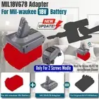 3 in 1 Battery Adapter For Milwaukee 18V Converter to For Dyson V6 V7V8 AU Stock