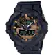 【CASIO 卡西歐】G-SHOCK新古典金屬質感雙顯手錶_黑X金_GA-700RC-1A_53.4mm