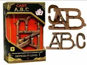 HANAYAMA L1 CAST PUZZLE ABC (HAN90031)
