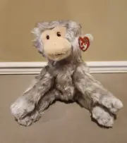 TY Beanie Buddy - KIKI - the Silver Monkey Plush - Brand NEW