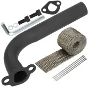 YOXUFA 212cc Exhaust Pipe Header for Predator 212cc 196cc 224cc 6.5hp GX160 G...