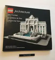 New INSTRUCTIONS & NAME TILE ONLY Lego TREVI FOUNTAIN 21020 NO LEGOS NO BRICKS