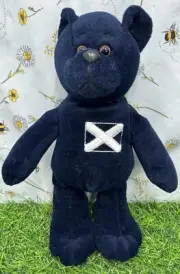 Jenners Edinburgh Scotland Official Beanie Bear Vintage Plush Soft Toy Teddy