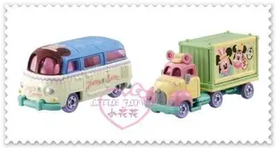 ♥小花花日本精品♥《Disney》迪士尼米奇米妮小車車玩具車收藏必備兩入組日本樂園復活節限定 96515006