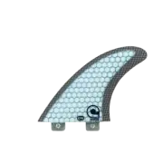 Surfboard-Fins YU - Dual Tab Thruster - CARBON MESH
