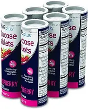TRUEplus® Glucose Tablets, Raspberry Flavor - 10ct Tube (6)