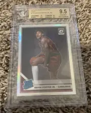 2019-20 DONRUSS OPTIC KEVIN PORTER JR #179 HOLO SILVER RC CARD BGS 9.5 TRUE GEM