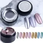 Metallic Gel Nail Polish Gold Silver Liner Mirror UV Gel Varnish Painting`